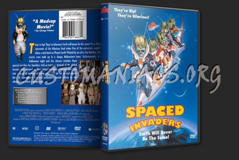 Spaced Invaders (1990) dvd cover