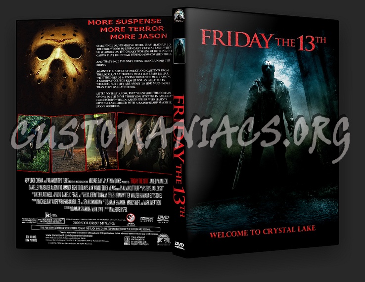 Friday The 13th dvd cover