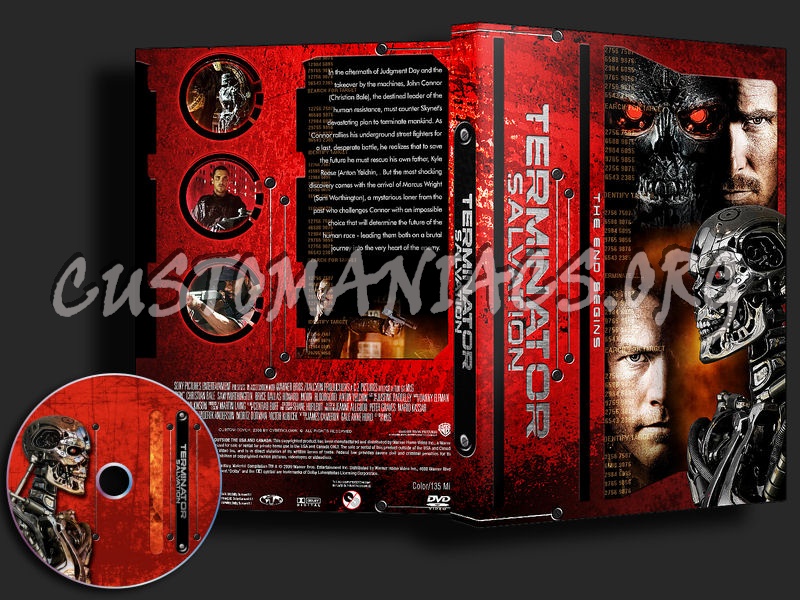 Terminator Salvation dvd cover