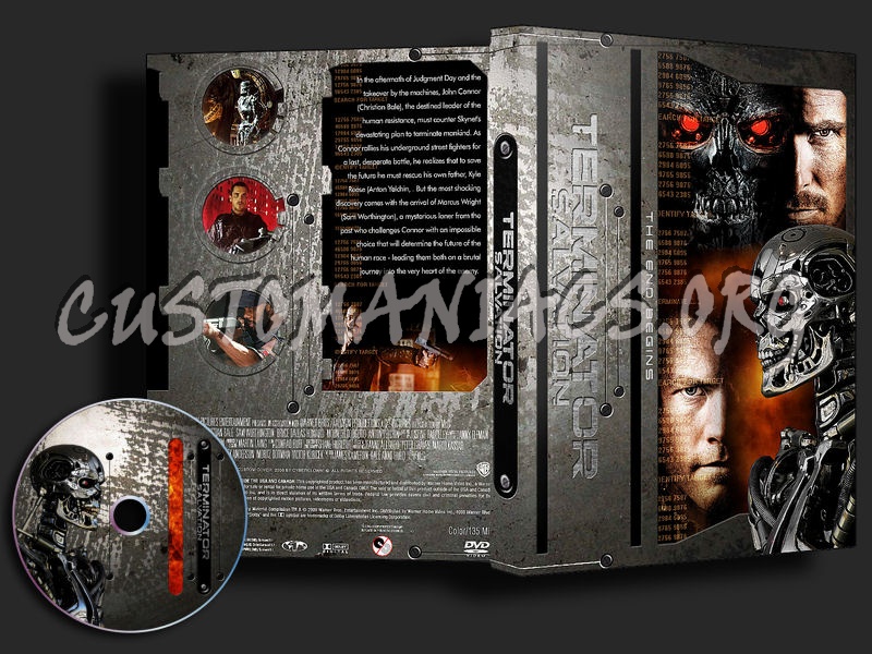 Terminator Salvation dvd cover