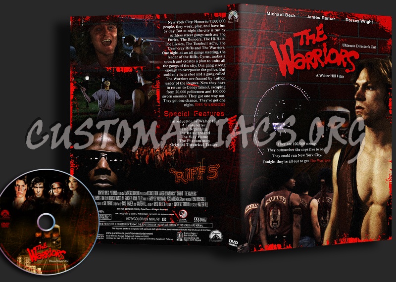 The Warriors UDC dvd cover