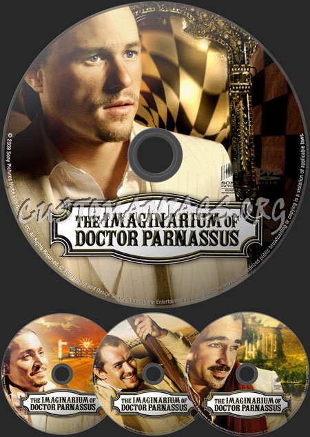 The Imaginarium Of Doctor Parnassus dvd label