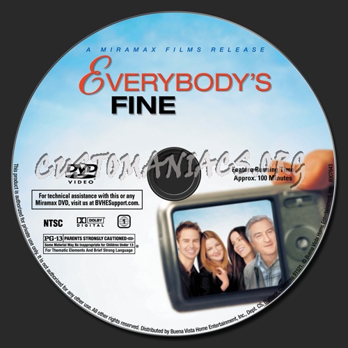 Everybody's Fine dvd label