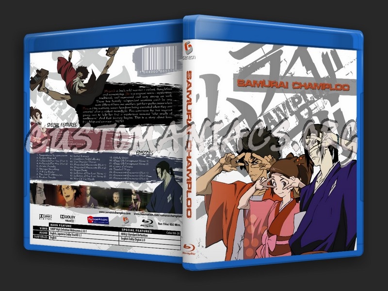 Samurai Champloo blu-ray cover