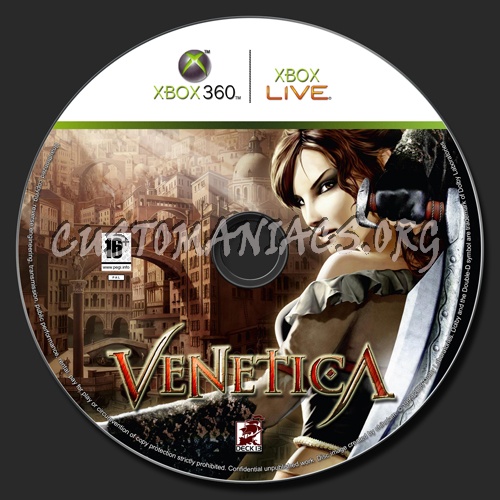 Venetica dvd label