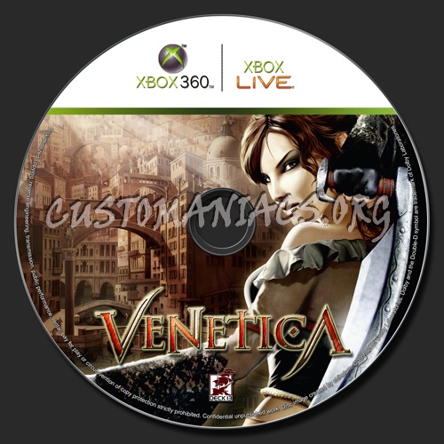 Venetica dvd label
