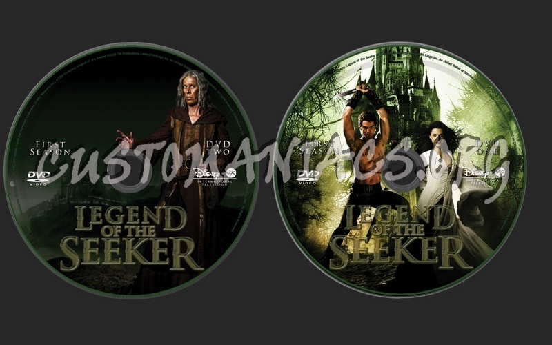 Legend of Seeker Season 1 dvd label