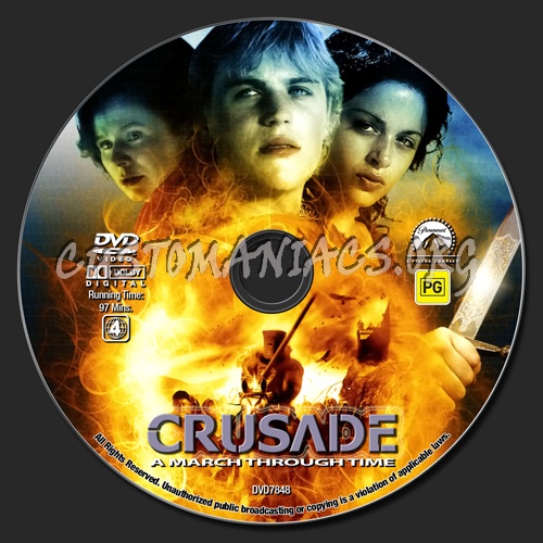 Crusade - A March Through Time dvd label