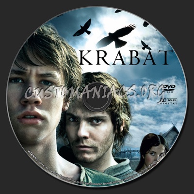 Krabat dvd label