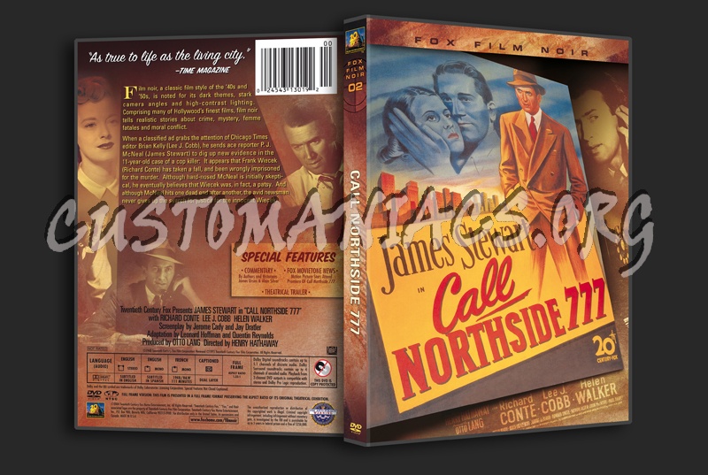 Call Northside 777 dvd cover