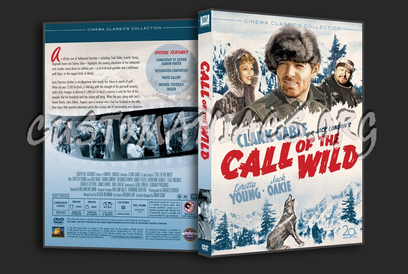 Call Of The Wild Dvd Cover Dvd Covers Labels By Customaniacs Id Free Download Highres Dvd Cover