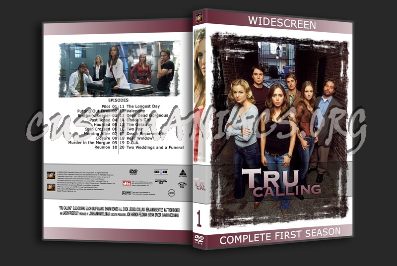 Tru Calling dvd cover