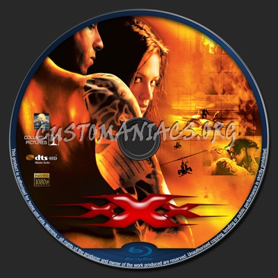 xXx blu-ray label