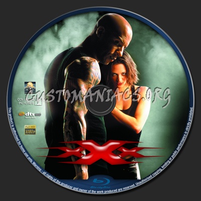 xXx blu-ray label