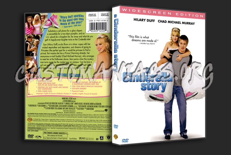 A Cinderella Story dvd cover