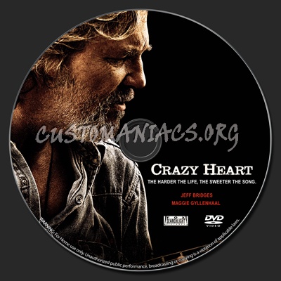 Crazy Heart dvd label