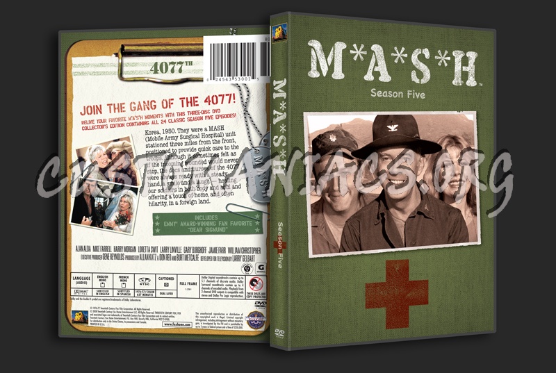 Mash Season 5 dvd cover