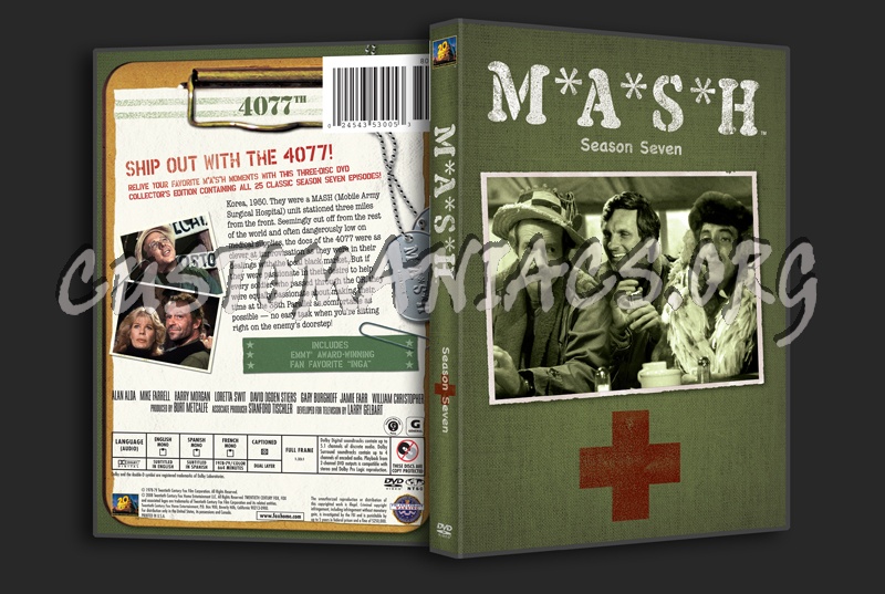 Mash Season 7 dvd cover