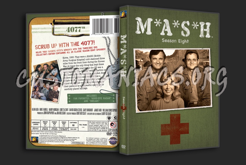 Mash Season 8 dvd cover