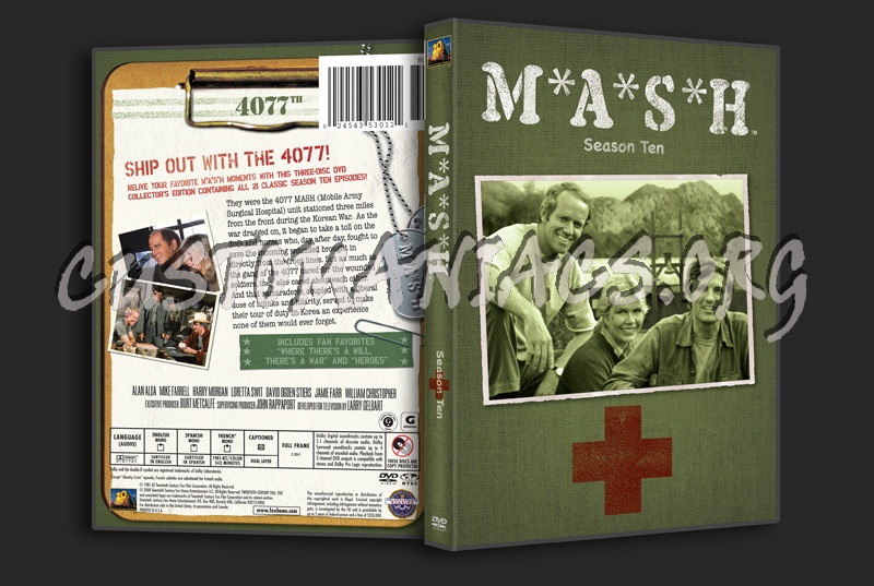 Mash Season 10 dvd cover