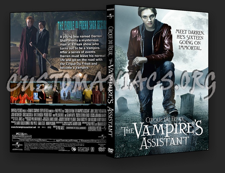 Cirque Du Freak: The Vampire's Assistant dvd cover