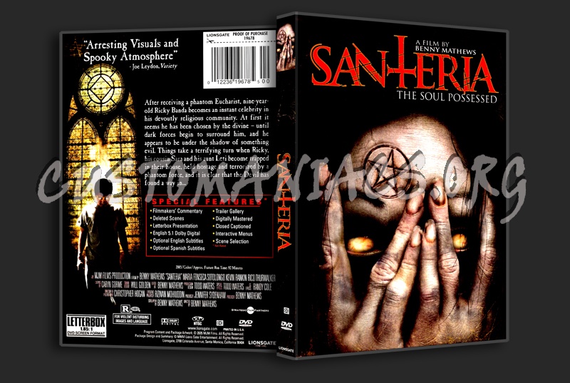 Santeria dvd cover