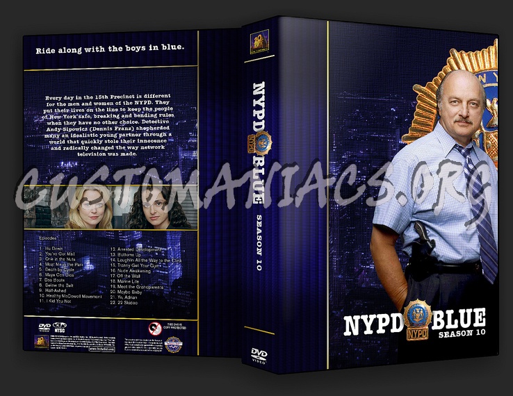 NYPD Blue - TV Collection dvd cover