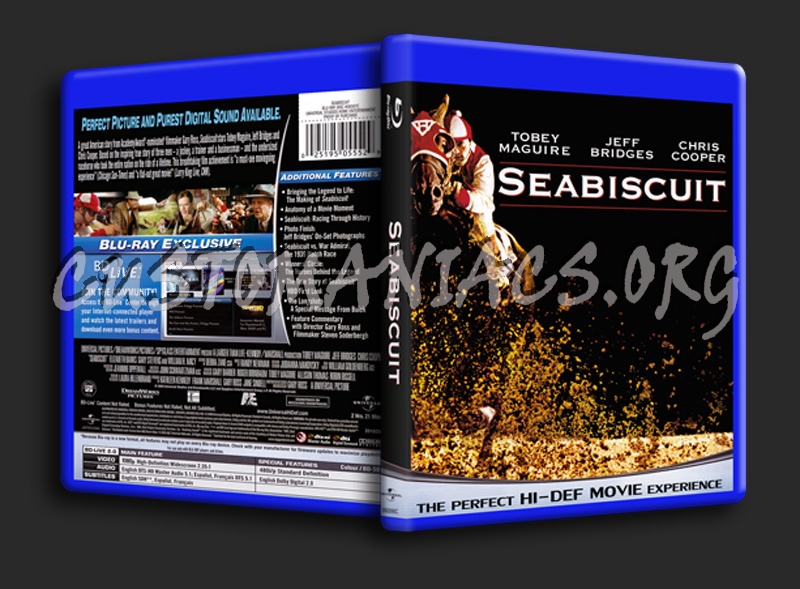 SeaBiscuit blu-ray cover