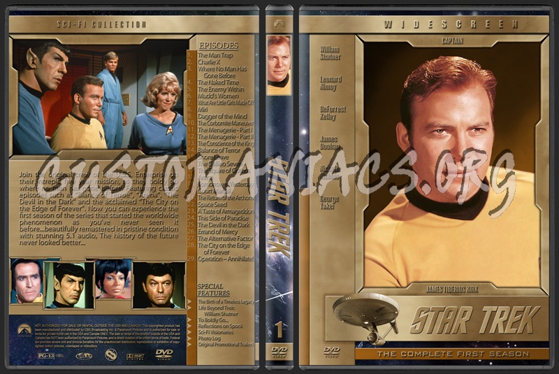 Star Trek dvd cover