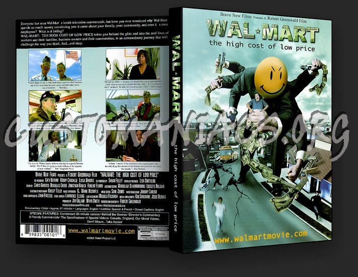 Wal-Mart - The High Cost of Low Price dvd cover