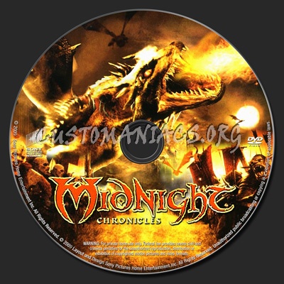 Midnight Chronicles dvd label