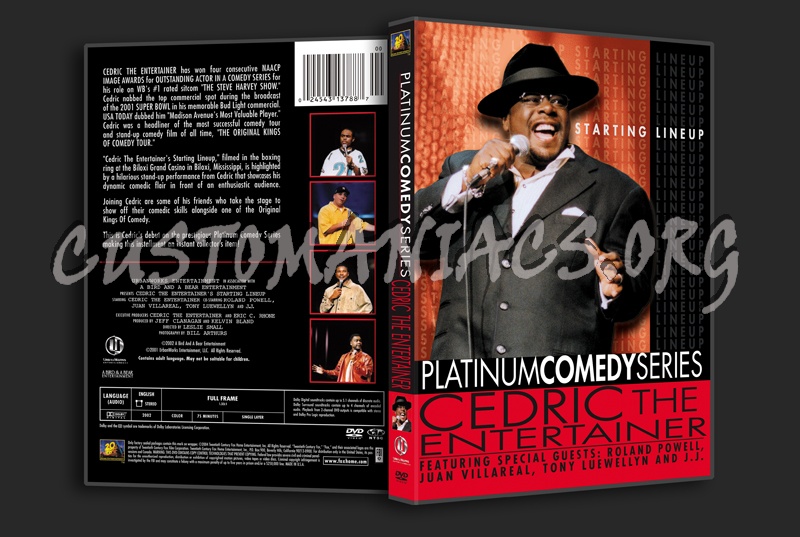 Cedric the Entertainer dvd cover