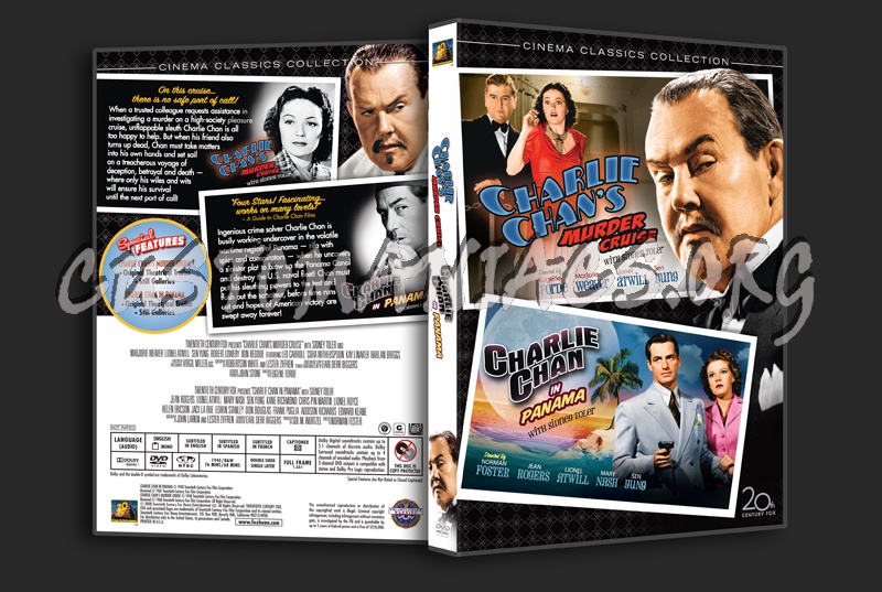 Charlie Chan's Murder Cruise / Charlie Chan in Panama dvd cover