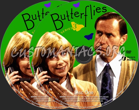 Butterflies Season 3 dvd label