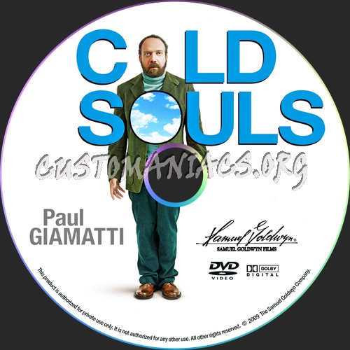 Cold Souls dvd label