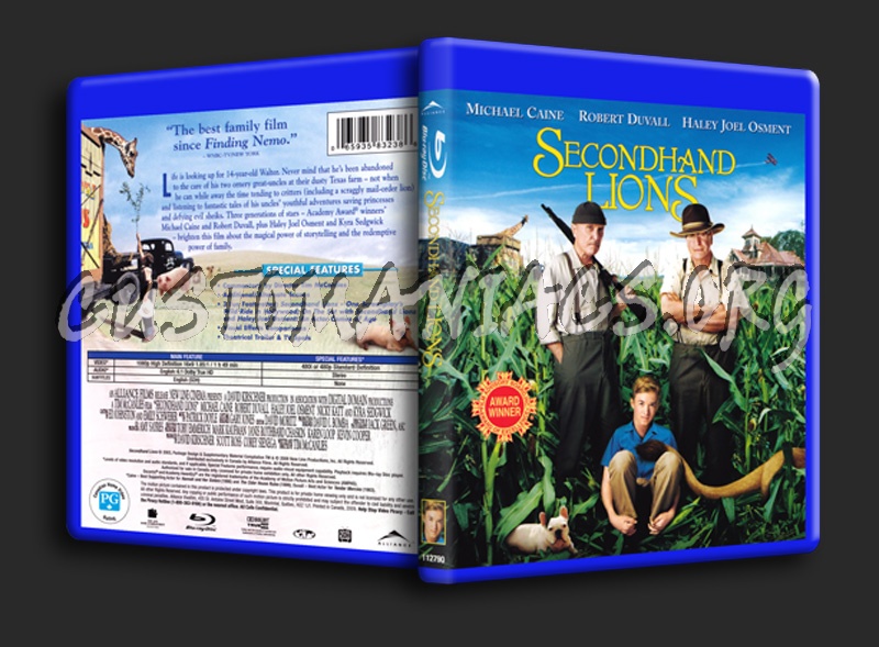 Second Hand Lions blu-ray cover
