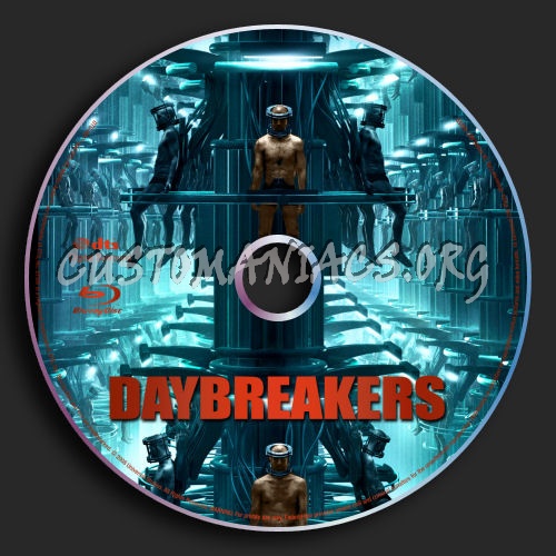 Daybreakers blu-ray label