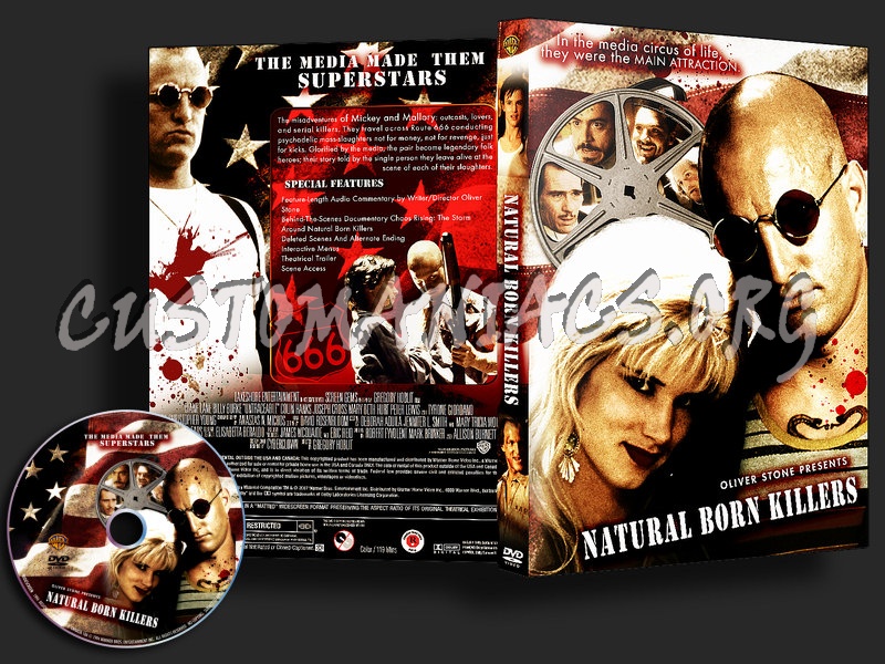 Natural Born Killers dvd cover