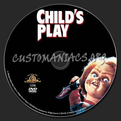 Child's Play dvd label