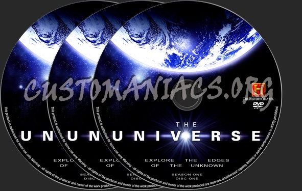 The Universe Season 1 dvd label - DVD Covers & Labels by Customaniacs ...