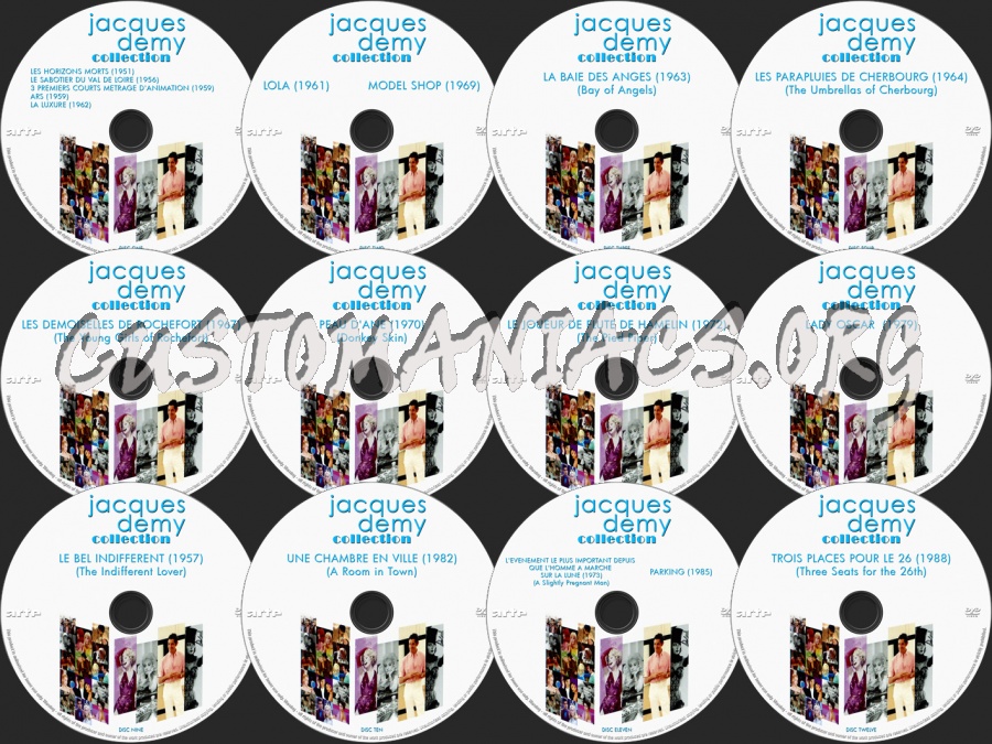 The Jacques Demy Collection dvd label