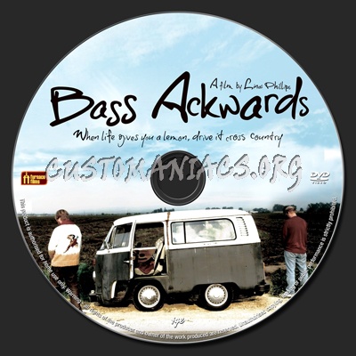 Bass Ackwards dvd label