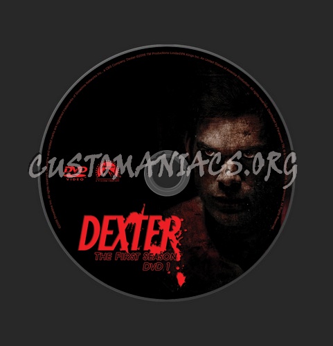 Dexter Season 1 dvd label