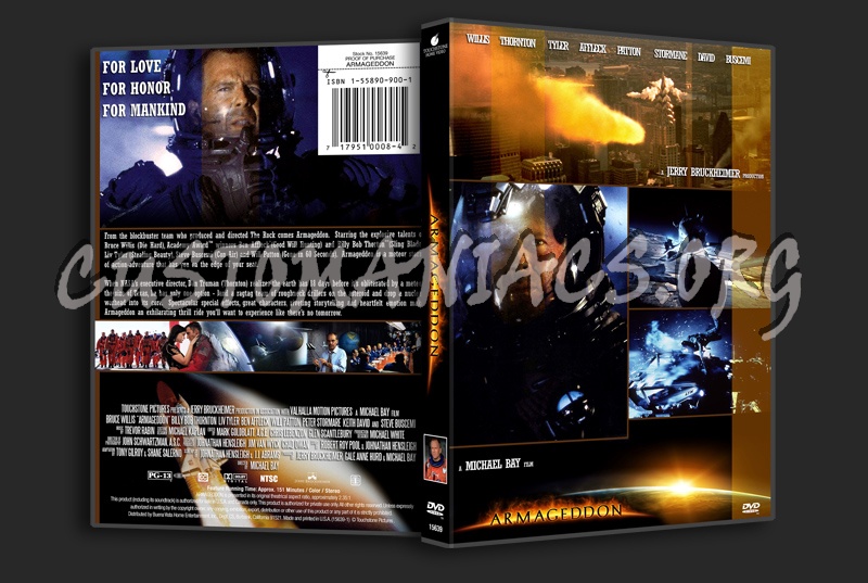 Armageddon dvd cover