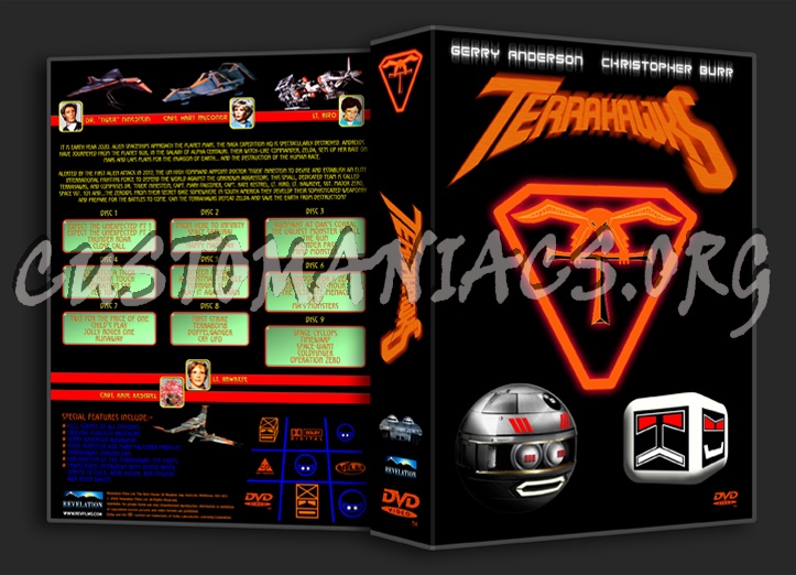 Terrahawks dvd cover