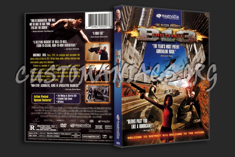 District B13 dvd cover