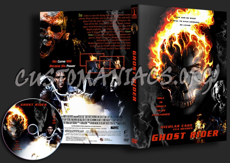 Ghost Rider dvd cover