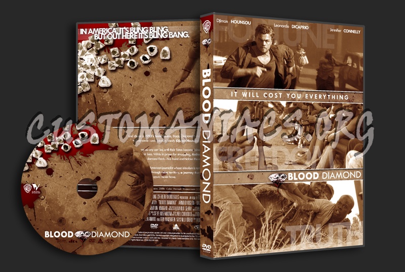 Blood Diamond dvd cover