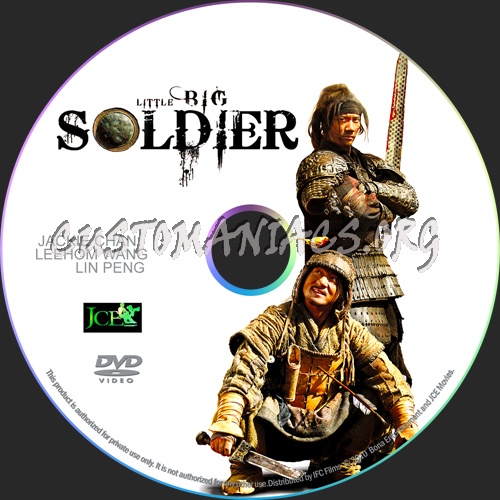 Little Big Soldier dvd label