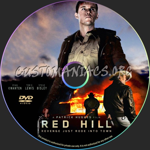 Red Hill dvd label